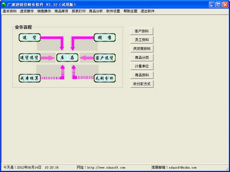 广源进销存财务软件 官方版