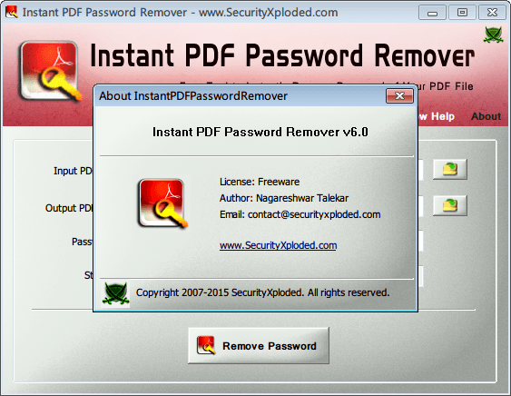 Instant PDF Password Remover 官方版