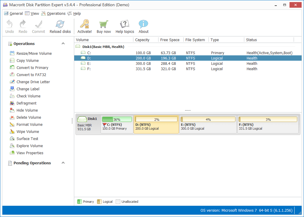 Macrorit Disk Partition Expert 官方版