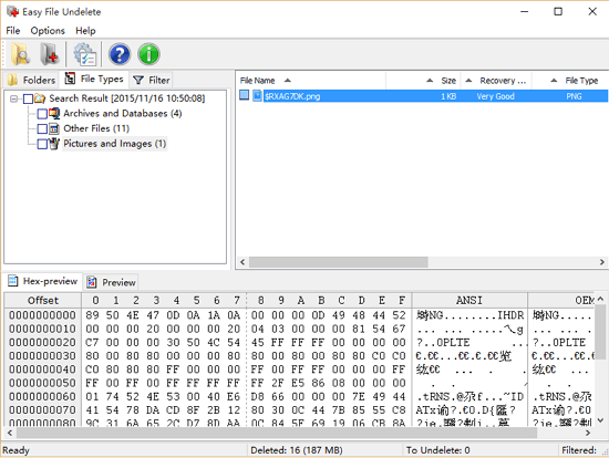 Easy File Undelete 绿色版