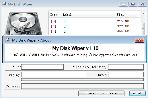 My Disk Wiper 绿色版