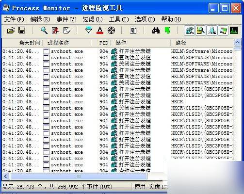 ProcessMonitor 中文汉化版