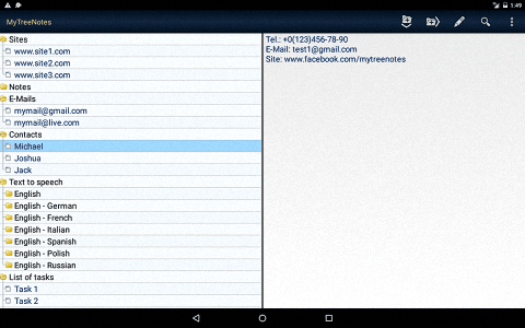 MyTreeNotes 安卓版