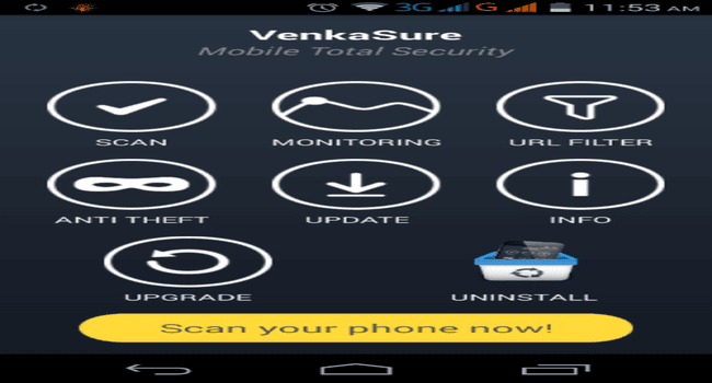 Venkasure Mobile Total Security+ 安卓版