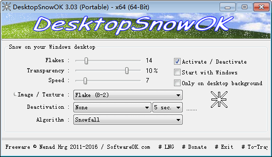 DesktopSnowOK