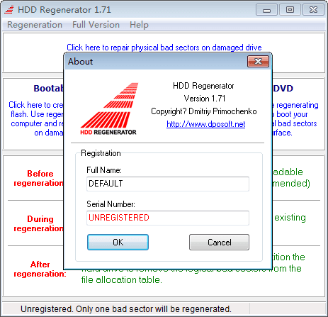 HDD Regenerator 破解版