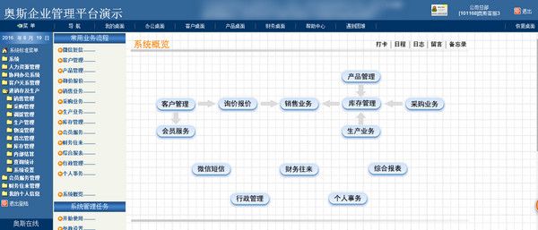 奥斯企业管理平台 V6.5.1517官方版