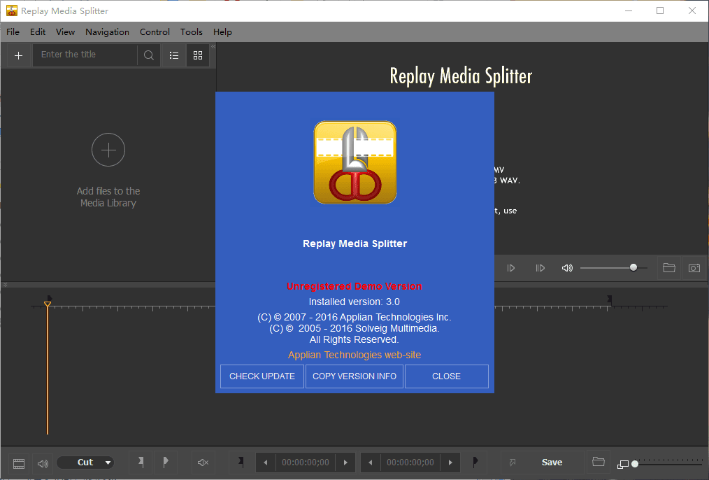 Applian Replay Media Splitter 3.0 安装版+补丁