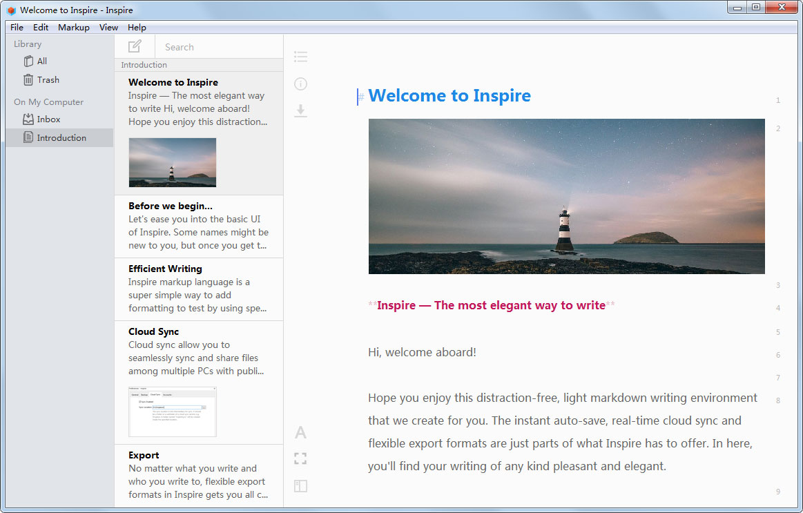 Inspire(灵感写作软件) V2.16.0