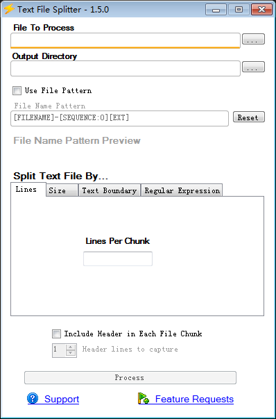 Text File Splitter(文件分割工具) V1.5.0
