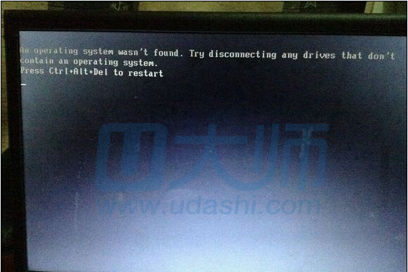开机黑屏 an operating system wasn't found 如何解决.1