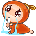 问道表情包 绿色版