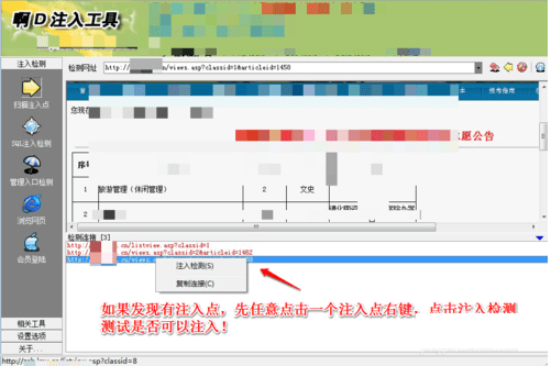 啊D注入工具 无限制版