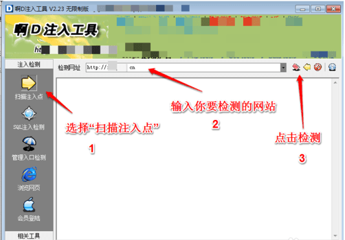 啊D注入工具 无限制版