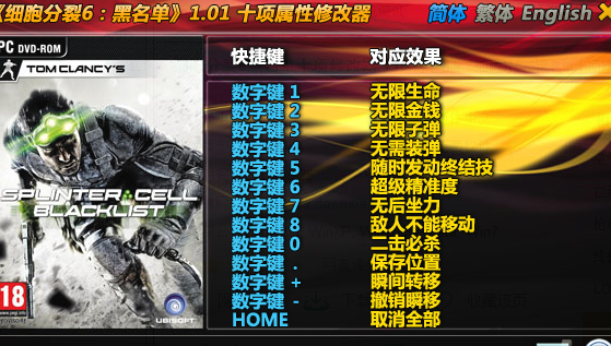 细胞分裂6修改器 绿色版