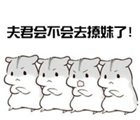 卖萌仓鼠表情包 绿色版