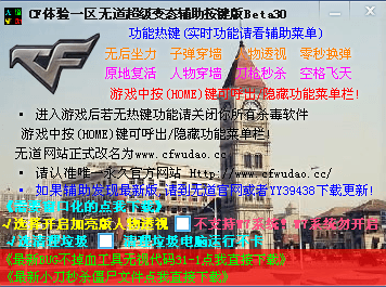 cf体验服无道辅助 绿色版